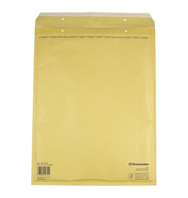 Luftpolstertaschen K/7, 2343, innen 340x470mm, haftklebend, braun