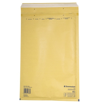 Luftpolstertaschen J/6, 2341, innen 290x445mm, haftklebend, braun