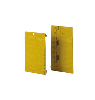 Papierpolstertaschen Nr. 1, 00012003, innen 170x250mm, Lochung für Klammer, braun