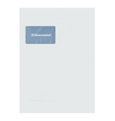 Versandtaschen Premium 2102, C4, mit Fenster, haftklebend, 120g, weiß