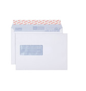 Versandtaschen Proclima 38999, C5, mit Fenster, haftklebend, lange Seite offen, 100g, weiß