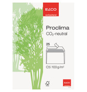 Versandtaschen Proclima 74270.20, lange Seite offen, C5, ohne Fenster, haftklebend, 100g, weiß