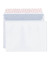 Faltentaschen Documento C4+ ohne Fenster 20mm Falte haftklebend 120g weiß Öffnung an der langen Seite