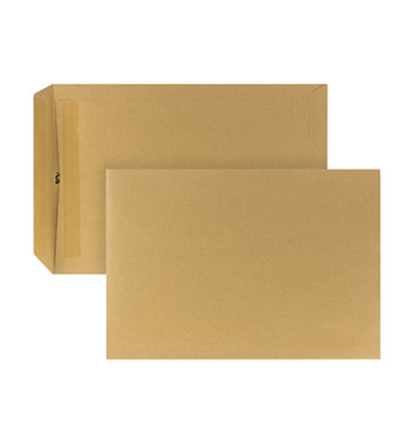 Versandtaschen 2064, C5, ohne Fenster, haftklebend, 90g, braun