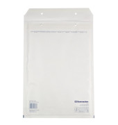 Luftpolstertaschen G/4, 2276, innen 230x335mm, haftklebend + Lochung für Klammer, weiß