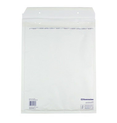 Luftpolstertaschen H/5, 2277, innen 260x360mm, haftklebend, weiß