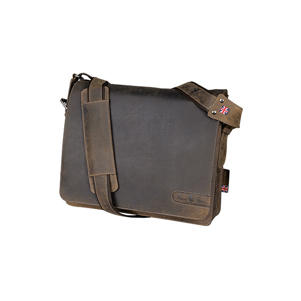 4021068471379 - Umhängetasche candy 32 x 25 x 11 cm (b x h x t) Klettverschluss Werkstoff Leder - Pride And Soul