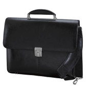 Aktentasche Faenza 47011 41 x 32 x 13 cm Leder schwarz