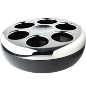 Flaschenk&uuml;hler Pure 0514-002 chrom/schwarz