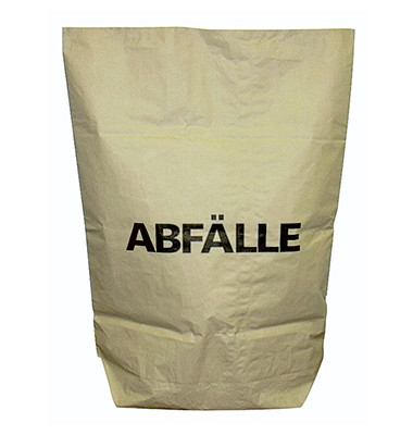 Müllsäcke 445005972, Abfälle, braun, 70 Liter, offen