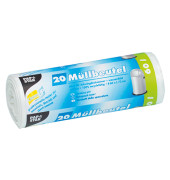 Müllsäcke 12104, weiß, 60 Liter, extrastark