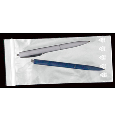 Druckverschlussbeutel Kunststoff transparent 0,05mm 60x80mm Druckverschlussbeutel Kunststoff transparent 0,05mm 60x80mm