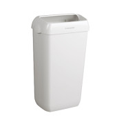 Abfalleimer 6993, mit Deckel, 43 Liter, rechteckig, wei&szlig;