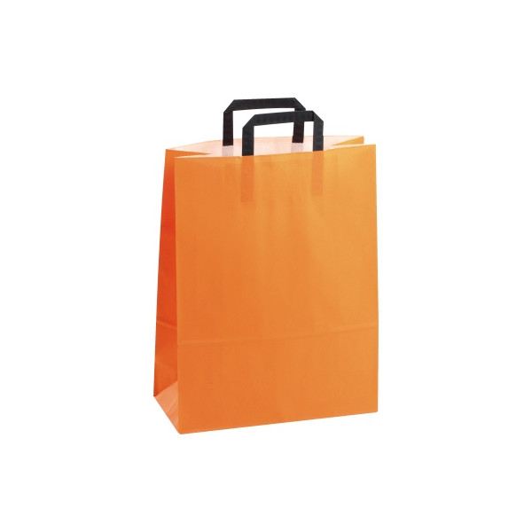 4003969014381 - Papiertragetasche Topcraft 1FTTC009032 orange groß 4003969014381 50 Stück