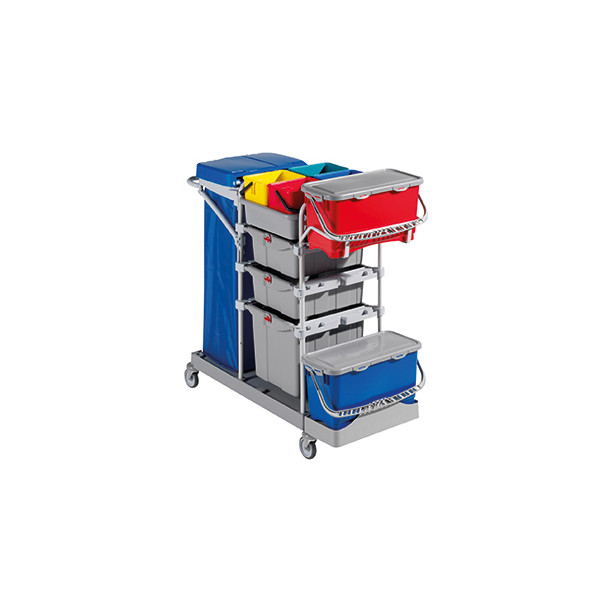 8016728171429 - Reinigungswagen Morgan Security MS0103U14 2xTopDown 4x6l 8016728171429 FILMOP