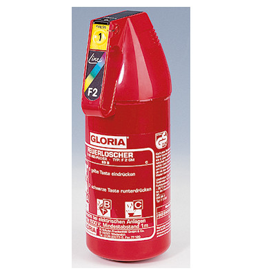 Handfeuerlöscher F 2 G 1863.0000 Brandklasse 13 A/89 B