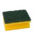 Pad Schwamm mit Griff 7x9,5x4cm  gelb/gr&uuml;n