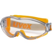 Schutzbrille ultrasonic 9302 245 HC-AF farblos orange/grau