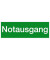 Piktogramm "Notausgang" 297x105mm selbstklebend nachleuchtend