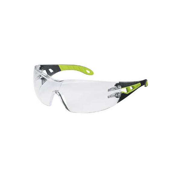 4031101494036 - Schutzbrille pheos 9192 225 HC AF farblos schwarz grün 4031101494036 uvex