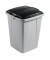 Abfalleimer DURABIN FLIP VEH2012033 52x61x49cm grau/schwarz