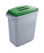 Abfalleimer DURABIN VEH2012028 60l grau +Deckel gn