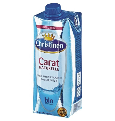 Mineralwasser Prisma 6470 0,5l Tetrapack