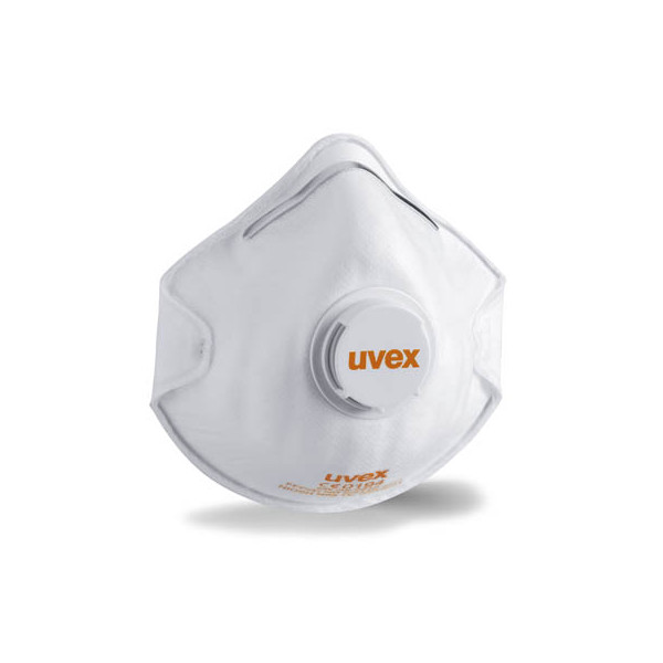 uvex Atemschutzmaske Silv-Air 2210 weiß FFP2-NR-D mit Ausatemventil 4031101949949 uvex 15 Stück