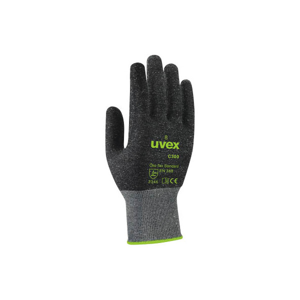 4048612136942 - Arbeitshandschuhe C300 Dry 6054908 anthrazit Größe M 8 Polyamid Polyethylen Glasfaser Bambus-Viskose 4048612136942 uvex 4048612136942 - Arbeitshandschuhe C300 Dry 6054908 anthrazit Größe M 8 Polyamid Polyethylen Glasfaser Bambus-Viskose 4048612136942 uvex
