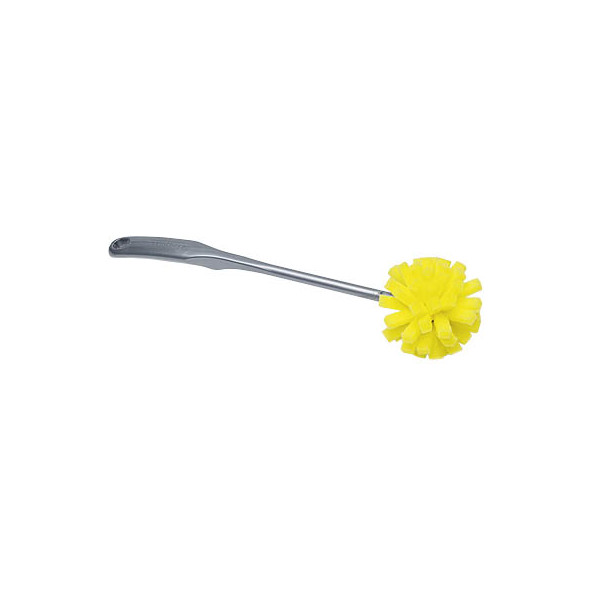 4250560506184 - Nölle Profi Brush - Flaschenbürste Kunststoff gelb silber Kunststoff gelb silber