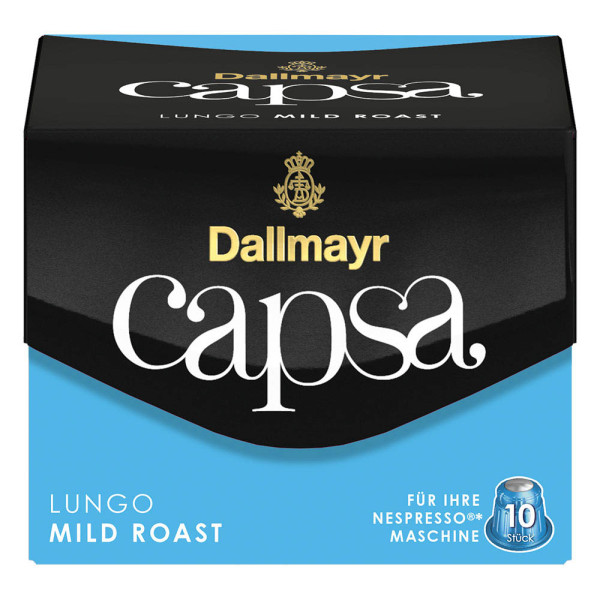 4008167011002 - Kaffeekapseln Capsa Mild Roast Lungo 110000000 10 Stück Kapseln im Portionskarton 4008167011002 10 Stück
