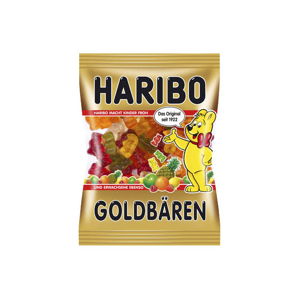 4001686301555 - Fruchtgummi Goldbären 389195 100 g Pack 4001686301555 100 Gramm