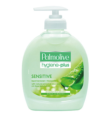 Handseife fl&uuml;ssig 0871478967353 HYGIENE-PLUS sensitive, grasig frisch, 300 ml, Pumpspender