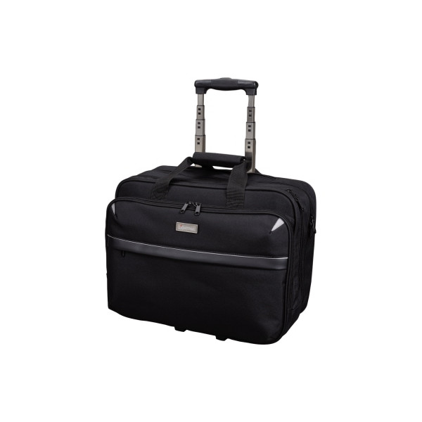 4021068460991 - LIGHTPAK Notebooktrolley ® XRAY 425 x 38 x 19 cm (B x H x T) Polyester schwarz Werkstoff Polyester
