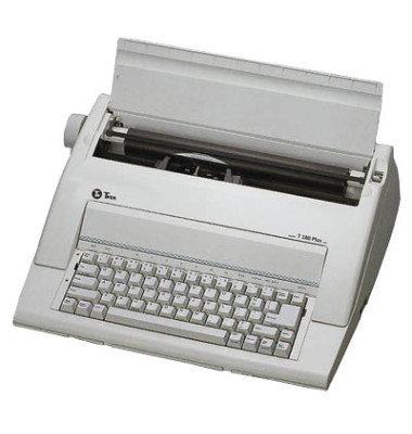 Schreibmaschine T 180 Plus 582 ohne Display portable weiß