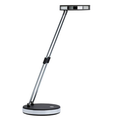 LED-Schreibtischlampe MAULpuck, schwarz, mit Standfuß