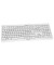 PC-Tastatur KC 1000 JK-0800DE-0, mit Kabel (USB), leise, Sondertasten, grau