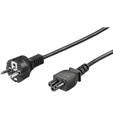 Notebook Kabel 93586 1,8m Schutzkontakt auf IEC 320-C5 B