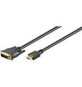 HDMI/DVI-D Kabel 51580 2m schwarz