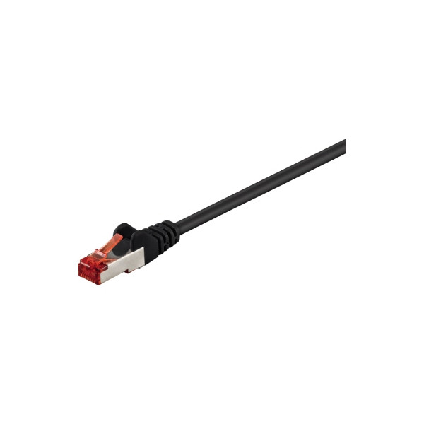 4040849686986 - goobay - Netzwerkkabel - RJ-45 (M) zu RJ-45 (M) - 3 m - Paare in Metallfolie (PiMf) - CAT 6