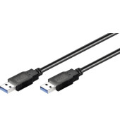USB Kabel 93929 USB 3.0 3m A/A-Stecker schwarz