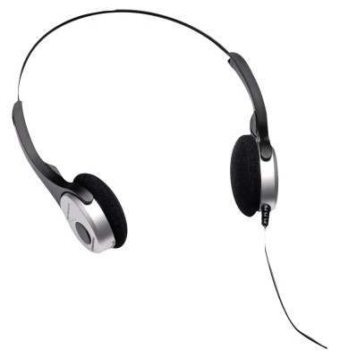 Over-Ear Kopfh&ouml;rer Digta Headphone 565 Jack PCC5652, schwarz/silber