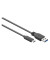 USB-Kabel SuperSpeed 67890, 1m, USB-C auf USB-A, schwarz