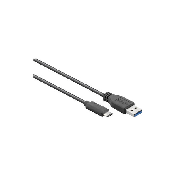 4040849678905 - USB 32 GEN 1 (USB30) Anschlusskabel - USB-C auf USB-A - 5Gbit s - USB-Adapter - OTG Kabel - USB-C auf USB-A Anschlusskabel - 1m - 5Gbit s - GEN 1 - schwarz