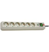 Steckdosenleiste 1159750015 Eco-Line, 6-fach, grau