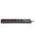 Steckdosenleiste 1159490936 Secure-Tec, 8-fach, anthrazit