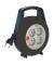 Kabeltrommel 1092200 Vario Line, 5m, 4-fach, schwarz