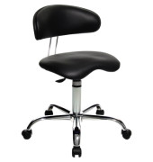 Hocker ST290D10H Sitness 40, schwarz, mit Rollen, höhenverstellbar, bis 110kg