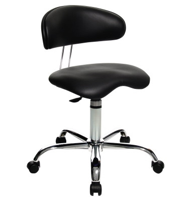 Hocker ST290D10H Sitness 40, schwarz, mit Rollen, höhenverstellbar, bis 110kg Hocker ST290D10H Sitness 40, schwarz, mit Rollen, höhenverstellbar, bis 110kg