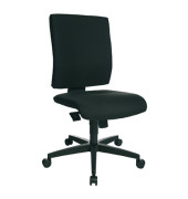 B&uuml;rostuhl Lightstar 10, schwarz / schwarz, bis 110kg, ohne Kopfst&uuml;tze